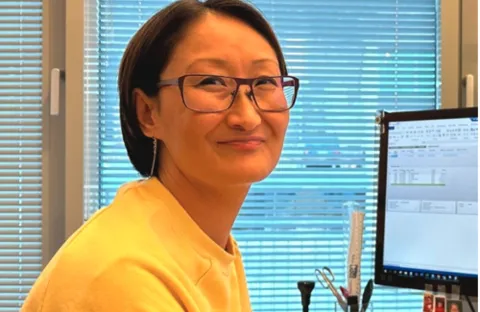Silje på økonomi Ansattehistorie Silje Tunes.png